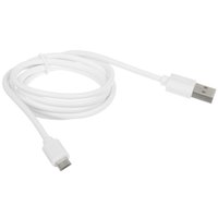 Кабель Aceline micro USB-B - USB Type-A белый 1 м