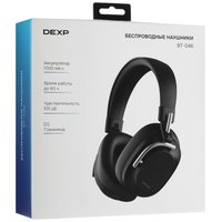 Беспроводные/проводные наушники DEXP BT-046  черный 2025