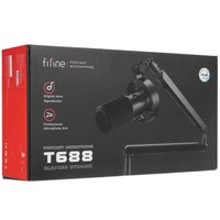 Микрофонный комплект Fifine T688 белый