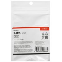 RJ12 connector  Aceline AcRJ1210