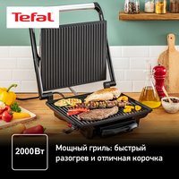 Grill Tefal Panini Grill GC241D38 black