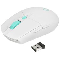 Мышь беспроводная/проводная Logitech G G304 X LIGHTSPEED [910-007688] белый