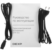 Холодильник автомобильный DEXP DTR-41J серый
