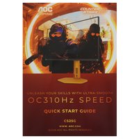 24.5" Монитор AOC CS25G черный