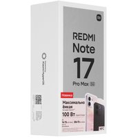 6.83" Smartphone Xiaomi REDMI Note 17 Pro Max 256 GB white