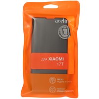 Чехол-книжка  Aceline Kors для Xiaomi 17T черный