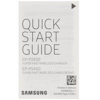 Wireless charger Samsung EP-P2400 black