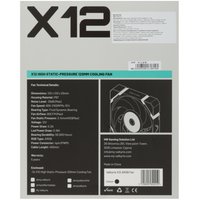 Fan Valkyrie X12 ARGB 120 [X12（Black)] black