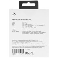 Charger DEXP CW245C white