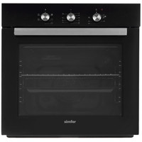 Электрический духовой шкаф Simfer B6EB16023 черный — фото 1