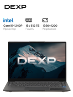 14.1" Ноутбук DEXP Mars серый