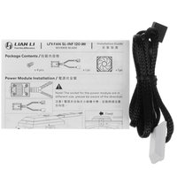 Реверсный вентилятор LIAN LI UNI FAN SL-INFINITY REVERSE BLADE [G99.12RSLIN1W.R0] белый