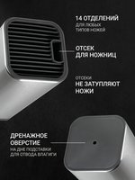 Подставка для ножей Taller TR-22514 серебристый