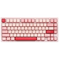 Клавиатура  проводная + беспроводная WOBKEY Rainy75 Pro цвет розовый