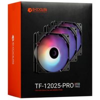Fan kit ID-COOLING TF Series [TF-12025-PRO-ARGB TRIO] black
