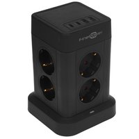 Сетевой фильтр FinePower TOW816U черный