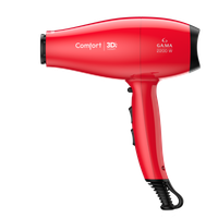 Фен GA.MA COMFORT 3D красный/черный
