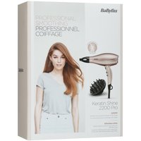 Фен BaByliss 5395AE розовый/черный