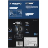 Socket wrench Hyundai HD18B-350W.9 18V One for All  , No Charger, No Battery