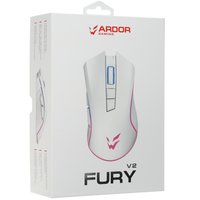 Мышь ARDOR GAMING Fury V2 [ARDW-FURY3325-WT]