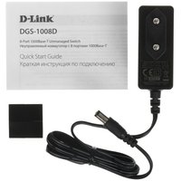 Коммутатор D-Link DGS-1008D