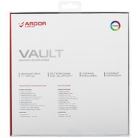 Беспроводные/проводные наушники ARDOR GAMING Vault  белый 2024