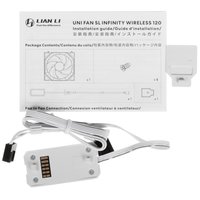 Реверсный вентилятор LIAN LI UNI FAN SL-INF WIRELESS 120 Reversed Blade [G99.12RSLIN1W1W.R0] белый