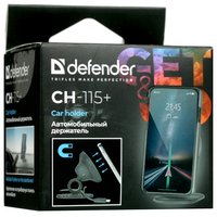 Держатель автомобильный Defender CH-115+ черный