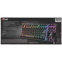 Klaviatura  simli Trust GXT 833 Thado rangi qora