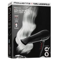 Фен Rowenta x KARL LAGERFELD CV591LF0 черный/красный