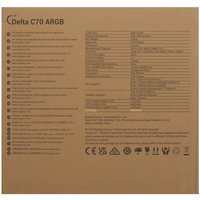 Корпус Ocypus Delta C70 ARGB [Delta-C70-BKG400XX-GL] черный