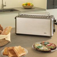 Toaster Braun HT5220 gray
