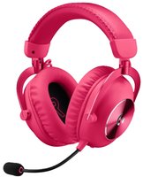 Wireless/wired headphones Logitech PRO X 2 pink 2023