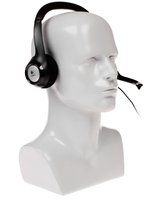 Wired headphones Logitech H390 black 2015