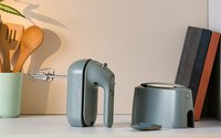 Миксер KENWOOD HMP40.000GY [350 Вт, ручной, скоростей - 5, корпус - пластик, насадок - 4 шт, голубой]