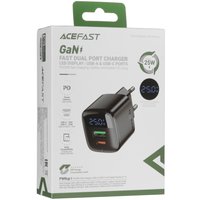 Сетевое зарядное устройство ACEFAST A114 черный