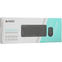 Клавиатура+мышь беспроводная   A4Tech Fstyler FG3200 Air 2 серый