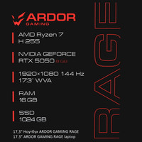 RAGE R17-R7ND503