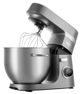 Изображение товара Миксер Kitfort КТ-4443 серый планетарный 800 Вт 10 л нержавеющая сталь