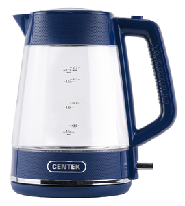Изображение товара Электрочайник Centek CT-1014 синий 1.7 л 2200 Вт