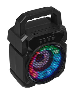 Изображение товара Портативная колонка Digma D-PS1500 черный с TWS Bluetooth и подсветкой