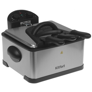 Изображение товара Фритюрница Kitfort КТ-6538 серый