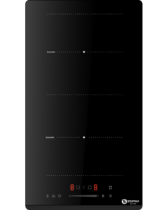 Изображение товара Индукционная варочная поверхность SCHTOFF I30H04 BLACK 2 конфорки стеклокерамика