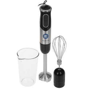 Изображение товара Погружной блендер Galaxy LINE GL 2138 черный мощностью 1000 Вт с двумя насадками