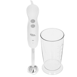 Изображение товара Погружной блендер Oasis BL-85W белый мощностью 850 Вт для кухни