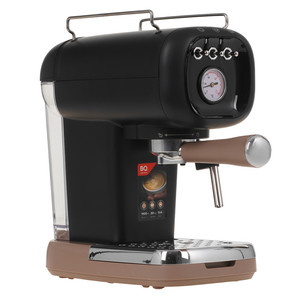 Изображение товара Рожковая кофеварка BQ CM2004 черный с ручным капучинатором 1100 Вт