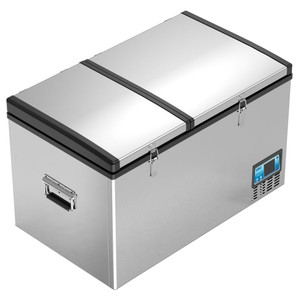 Изображение товара Холодильник автомобильный Alpicool BCD100 (12/24) серый