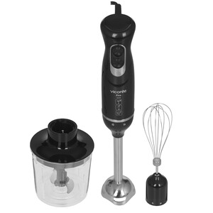 Изображение товара Погружной блендер Viconte VC-4427 черный с насадками и мощностью 1100 Вт