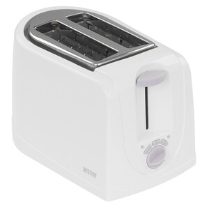 Изображение товара Тостер Mystery MET-2112 белый для приготовления хрустящих тостов
