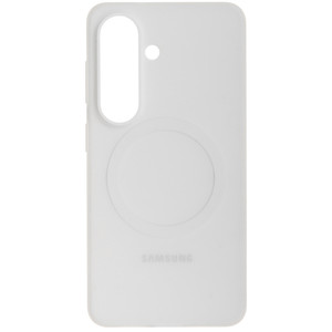 Изображение товара Накладка Samsung Silicone Magnet Case для Galaxy S26, белая, Soft-Touch